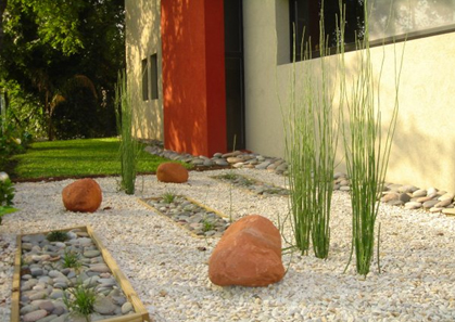 Como armar jardines secos